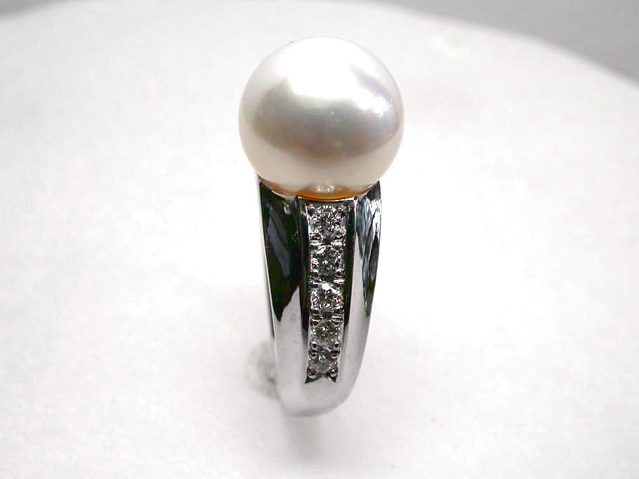 12mmの南洋真珠の指輪