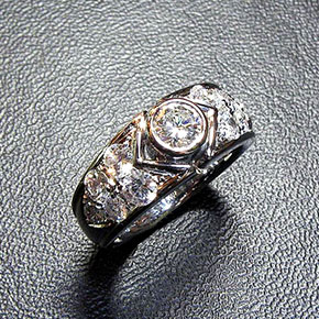 ダイヤモンド結婚・婚約指輪0.3カラット【サンプル】