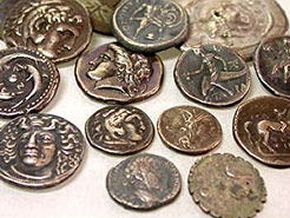 古代ギリシャ・ローマ銀貨のジュエリー